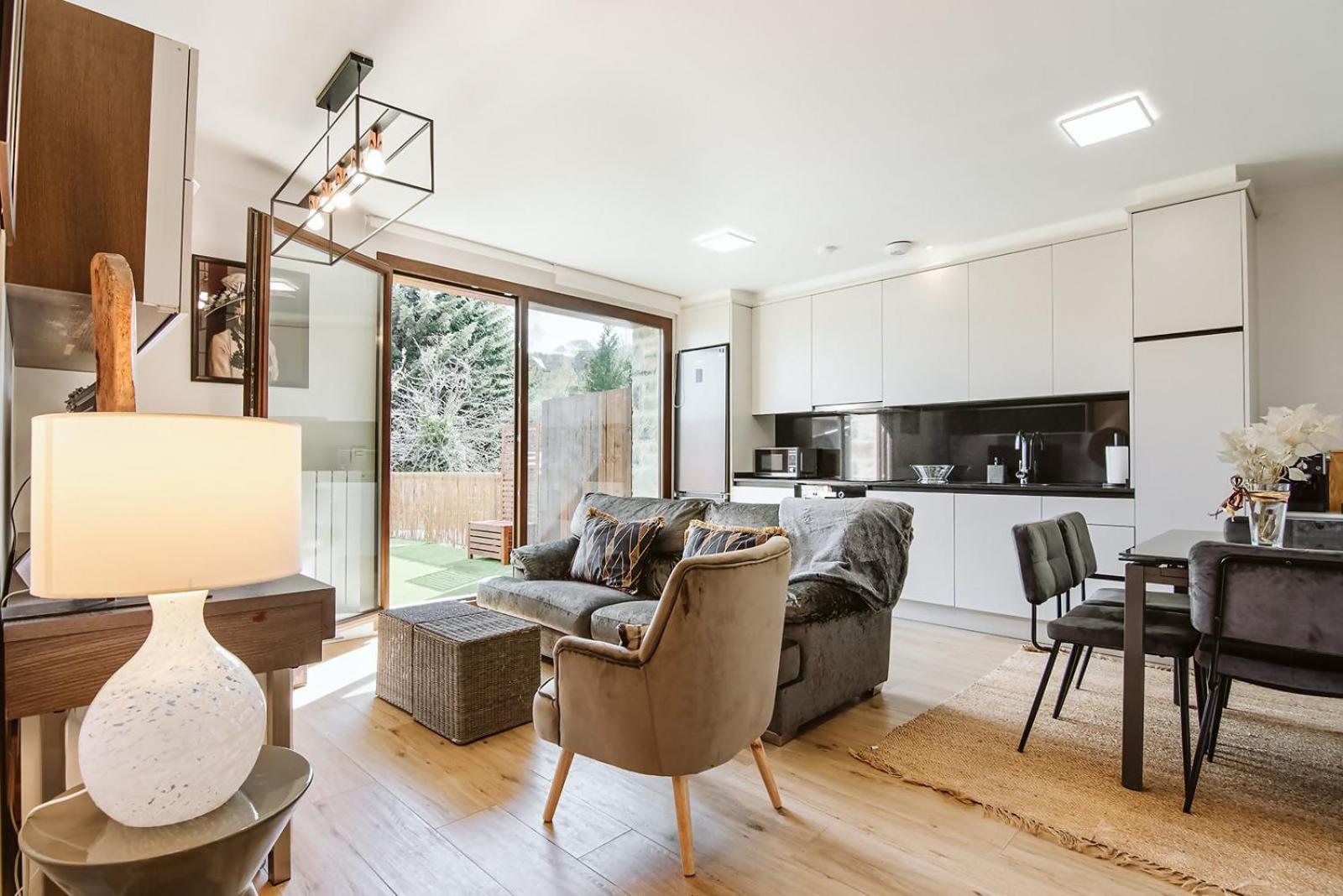 Casa Rosana - Apartamento De Diseno Con Terraza Sallent de Gállego Zewnętrze zdjęcie